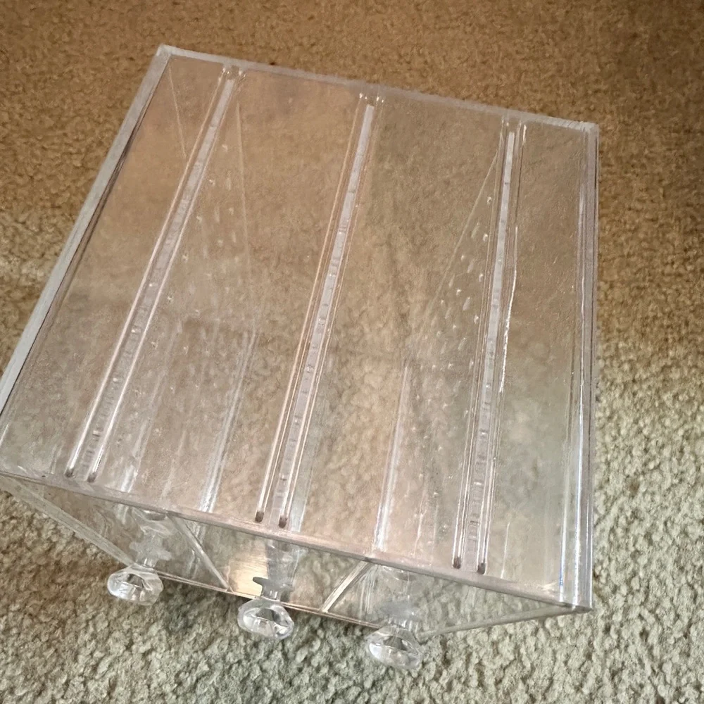 Clear Acrylic Earrings Storage Organizer